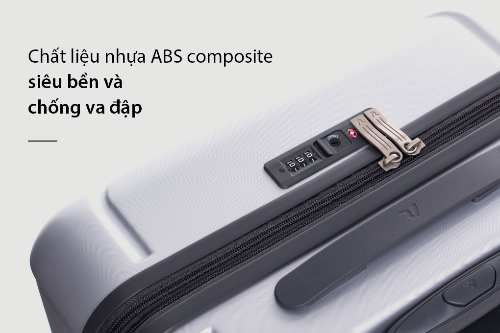 Vali Roncato Link size L (30 inch) - Silver nhựa ABS siêu bền