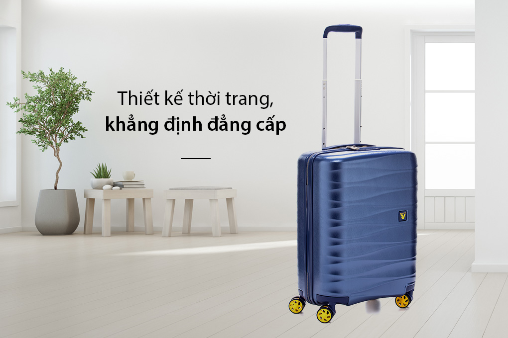 Vali Roncato Stellar size S (20 inch) - Blu Notte đảng cấp