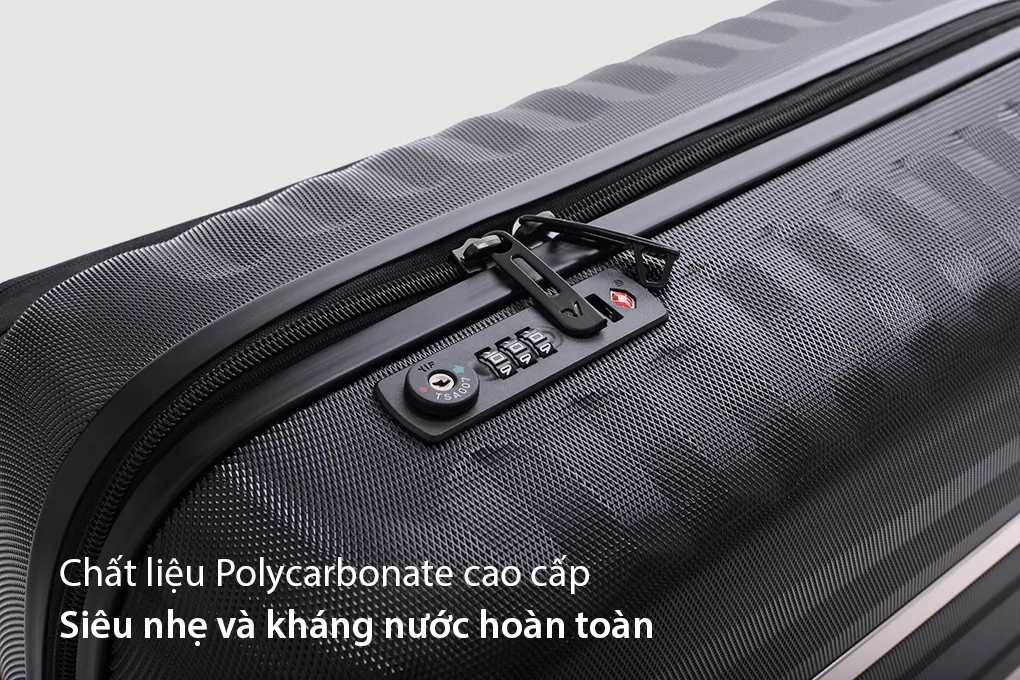 Vali Roncato Double Premium 5 tấc (20 inch) - Xám - chất liệu
