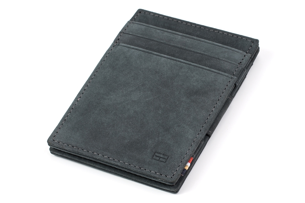 Ví Garzini Magic Wallet – Carbon Black chất liệu