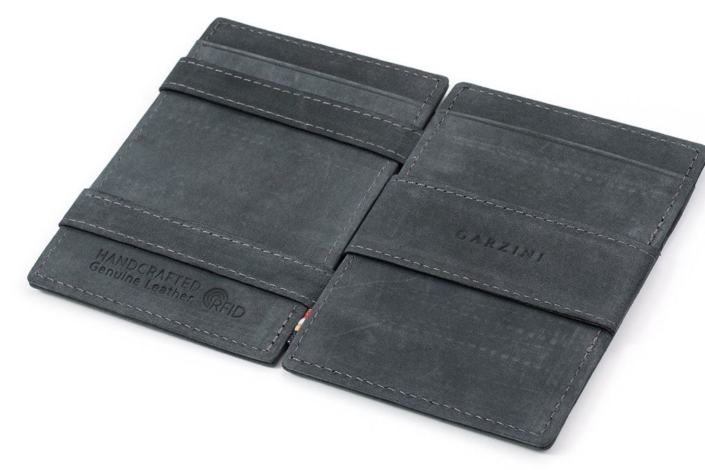 Ví Garzini Magic Wallet – Carbon Black thiết kế