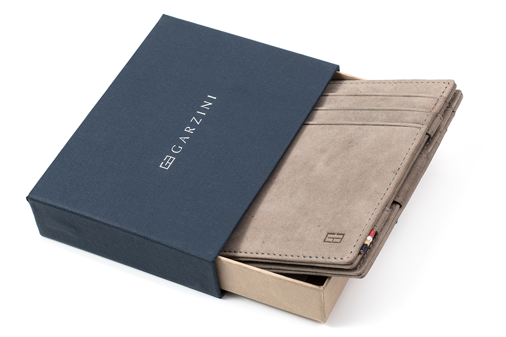 Ví Garzini Magic Wallet – Metal Grey