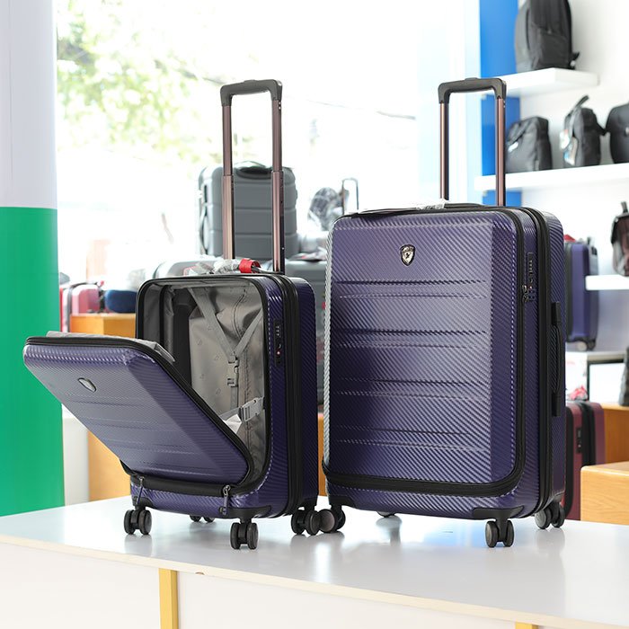 Vali Heys EZ Access 2.0 size S ( 21 inch) - Cobalt  3 kích thước