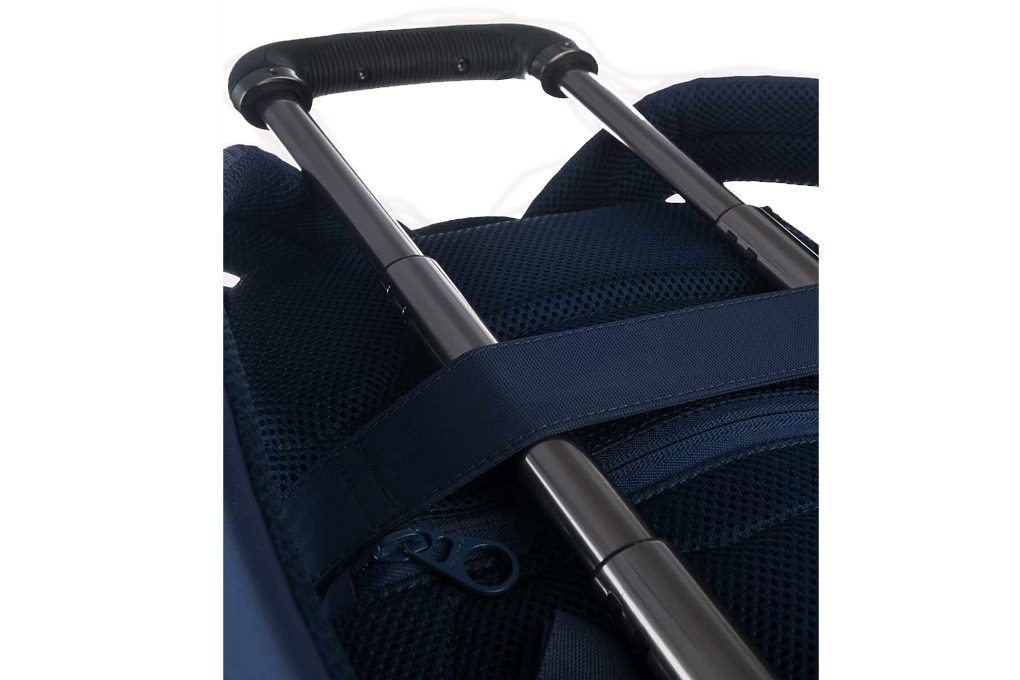 Balo Tucano Modo 13” - Blue - Túi bảo mật ở mặt sau và dây đeo 1