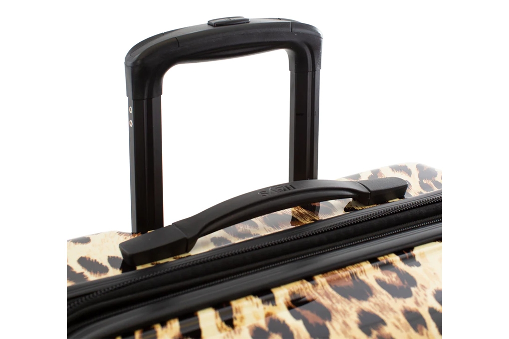 Vali Heys Leopard Fashion Spinner Size M (26 inch) - Brown tay cầm tay kéo