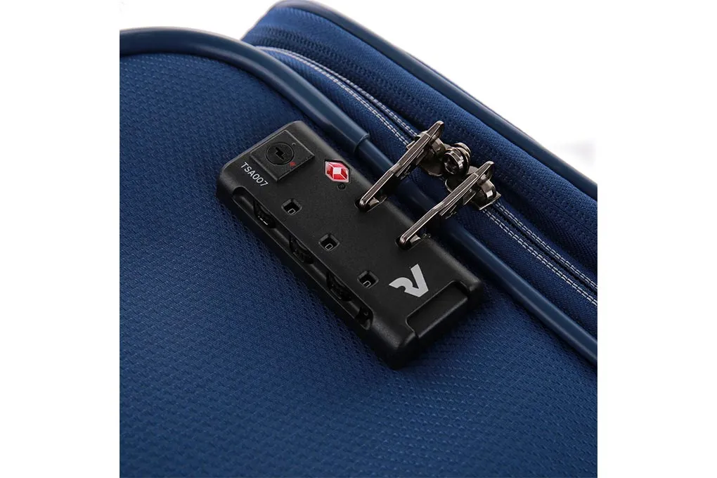 Vali Roncato Evolution size L (28 inch) - Blue khóa số TSA