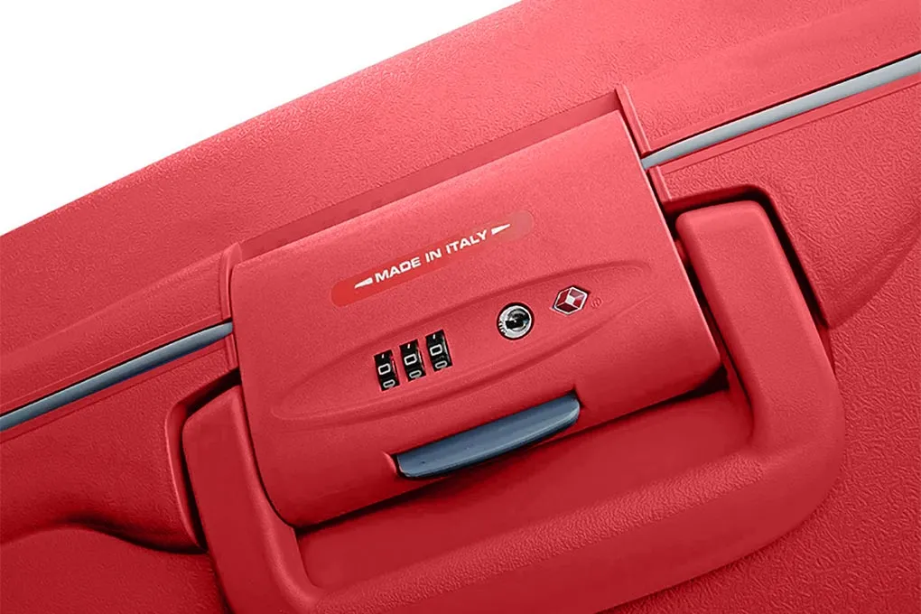Vali Roncato Light size M (26 inch) - Rosso khóa số TSA