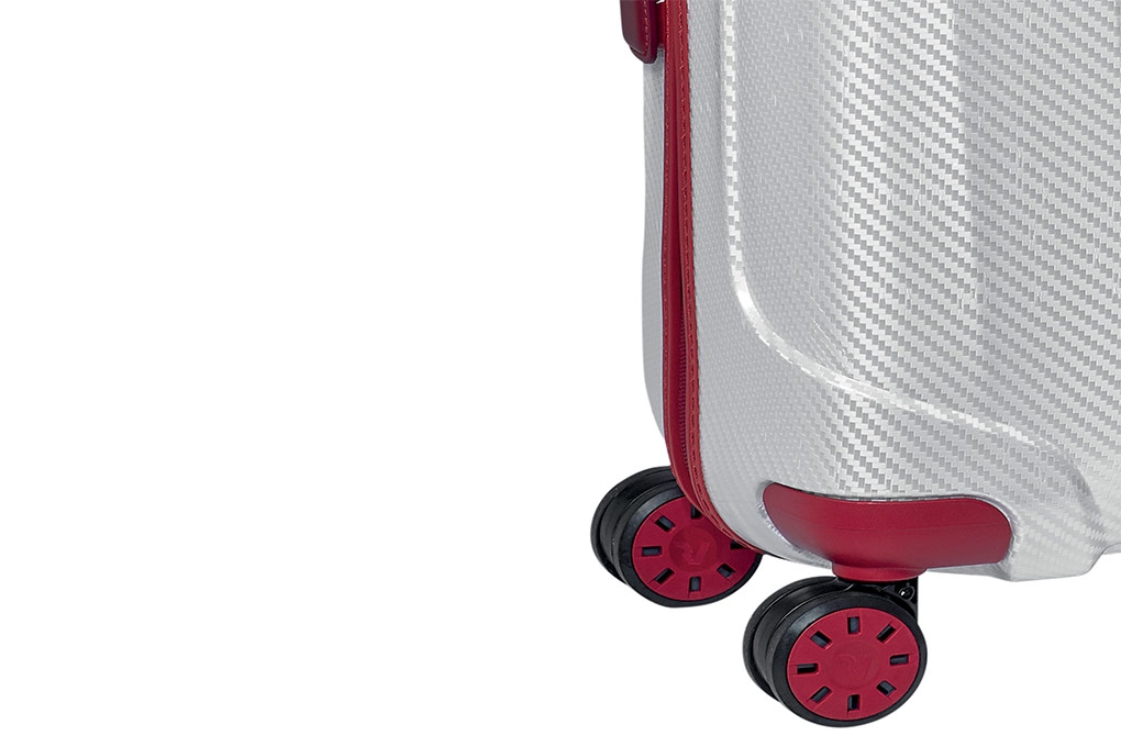vali Roncato We-Glam 5 tấc (20 inch) - Red/White bánh xe đa hướng