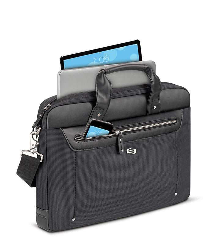 Túi xách Solo Gramercy Irving 15.6-ĐEN-EXE150-4 chất liệu cao cấp
