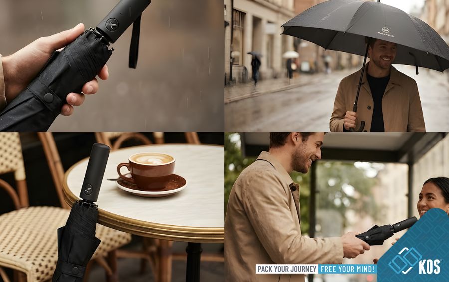 Quà tặng nhỏ cho khách hàng với dù cầm tay