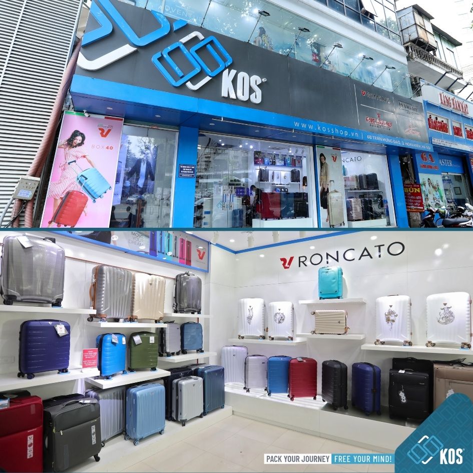 Mua vali ở đâu Hà Nội với lựa chọn hàng đầu tại KOS