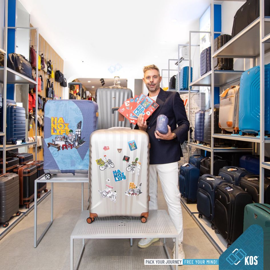 Vali kéo siêu nhẹ mua tại KOS Shop