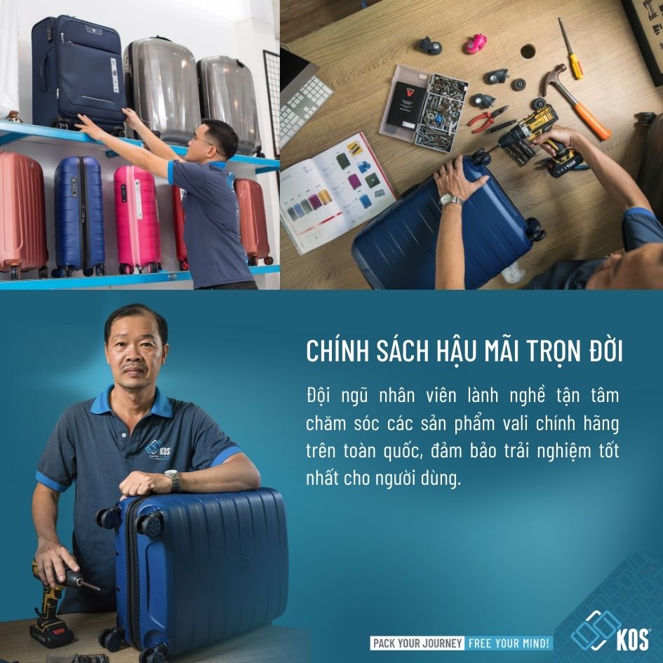 Mua vali ở đâu TPHCM với chính sách hậu mãi trọn đời