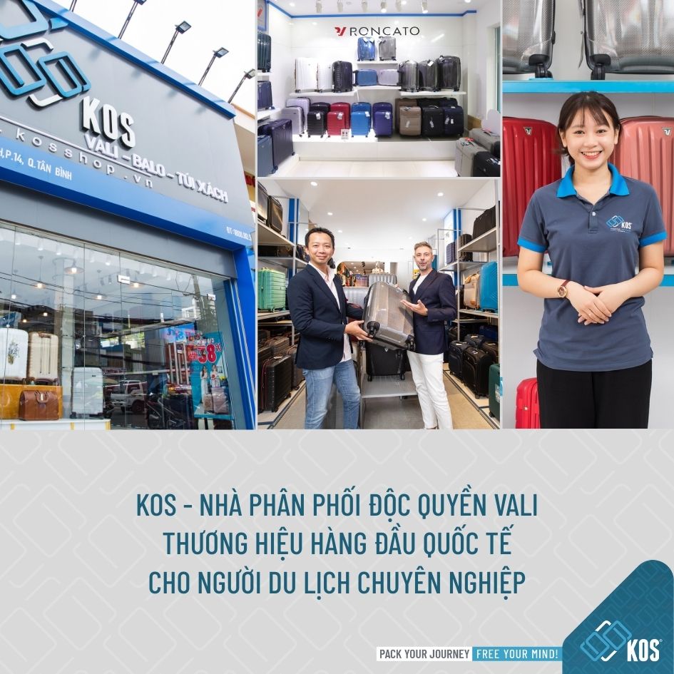 Mua vali ở đâu TPHCM với nhà phân phối quốc tế