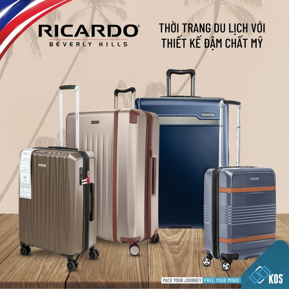 Mua vali ở đâu Hà Nội với thương hiệu Ricardo