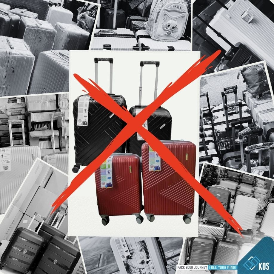 Mua vali kéo loại nào tốt để tránh hàng giả