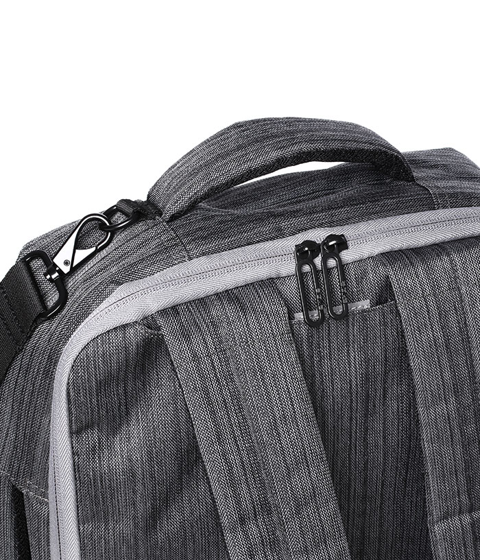 Balo AGVA Eclectic Convertible 14.1” - XÁM ĐEN quai đeo và xach