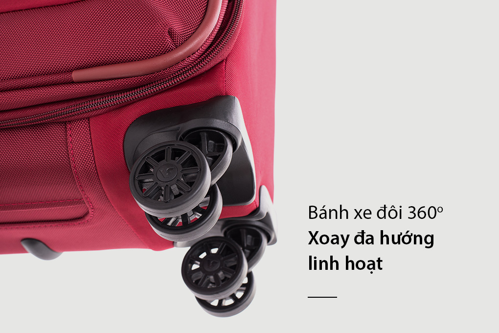 Vali Roncato Miami size S (20 inch) - Rosso bánh xe