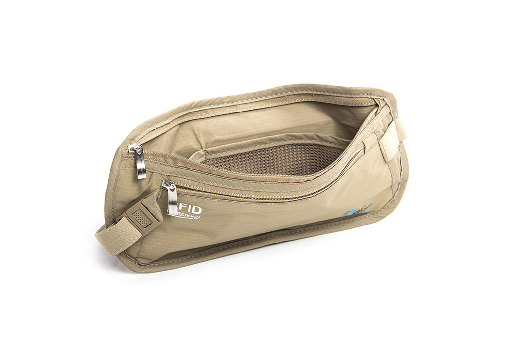Túi đeo hông KOS Waist Pouch – Beige chất vải