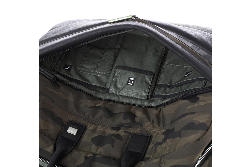 T&uacute;i Roncato Borsa Boston xanh r&ecirc;u ngăn chứa