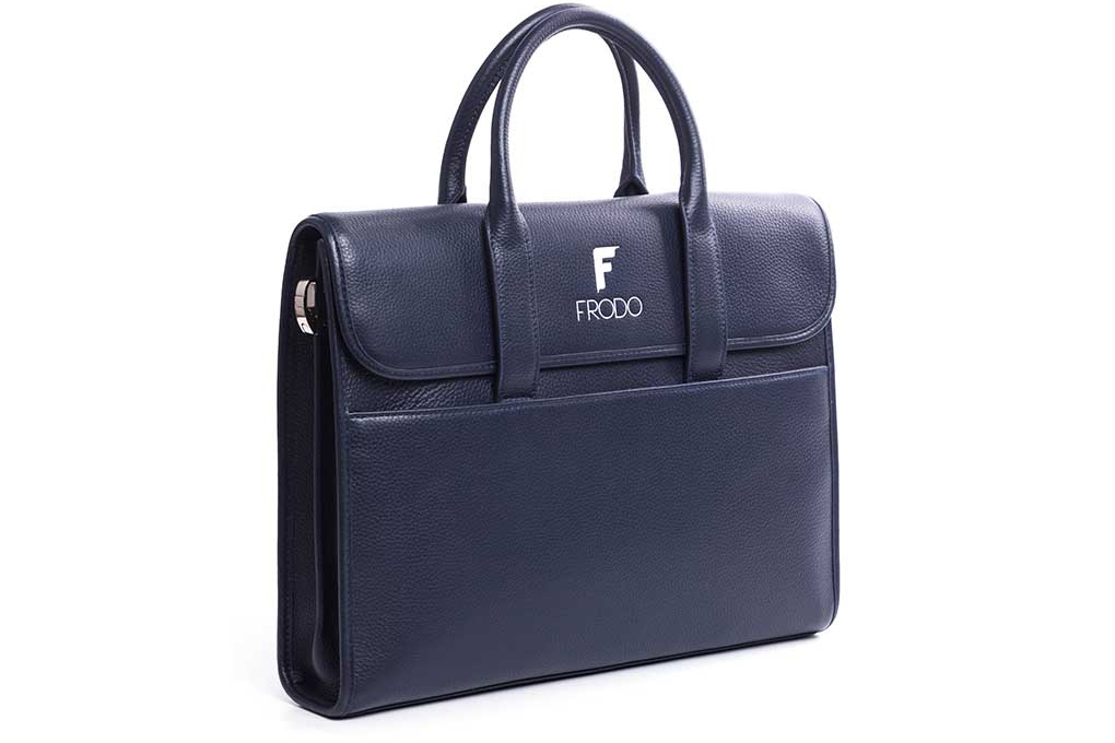 Túi xách FRODO F005 - Dark Blue mặt trước