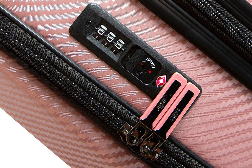 Vali Heys EZ Access 2.0 size L ( 30 inch) - Rose Gold  kh&oacute;a số TSA