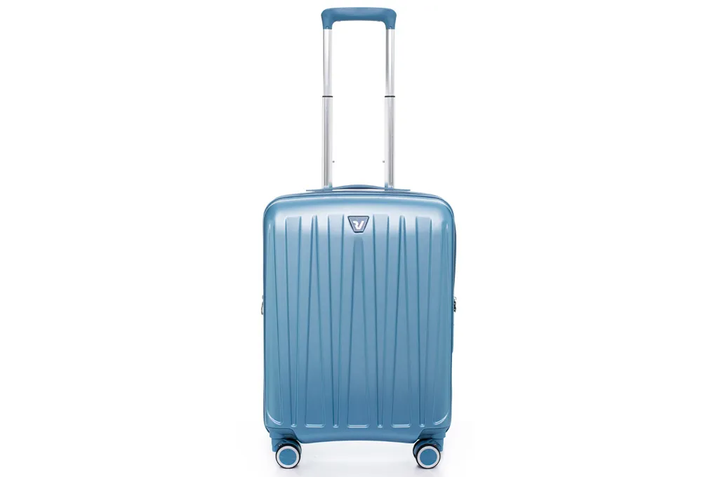 vali kéo nhựa màu xanh Roncato