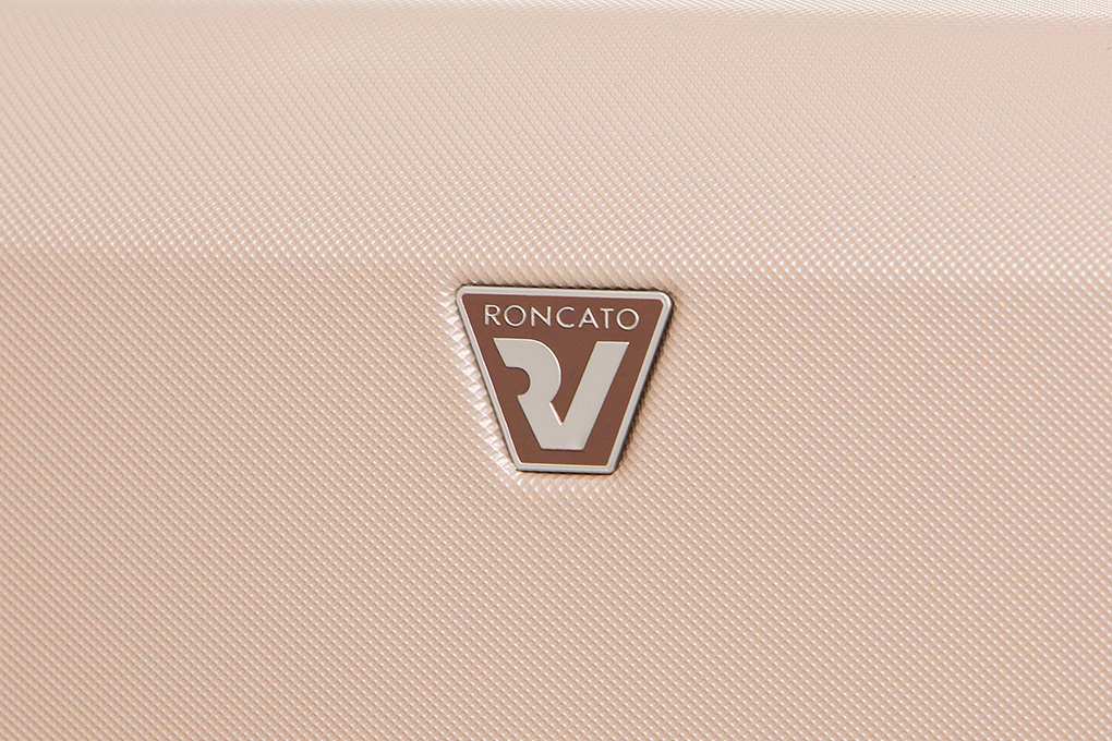 Vali Roncato Hanoi size S (20 inch) - Champagne chất liệu