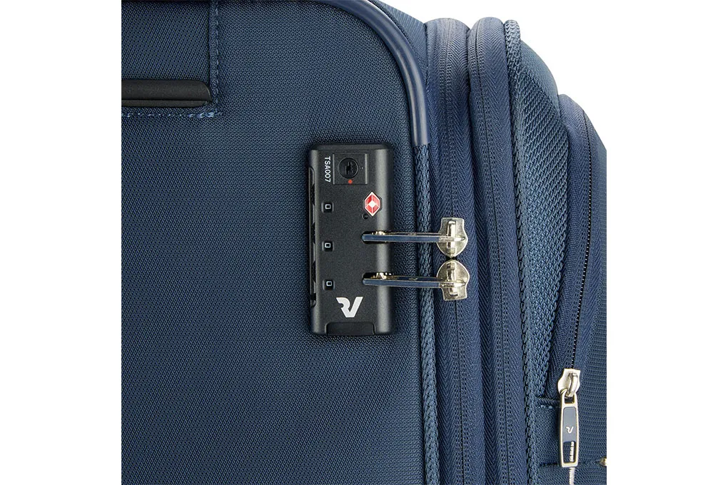 vali Roncato Joy size S (20 inch) - Blue khóa TSA an toàn