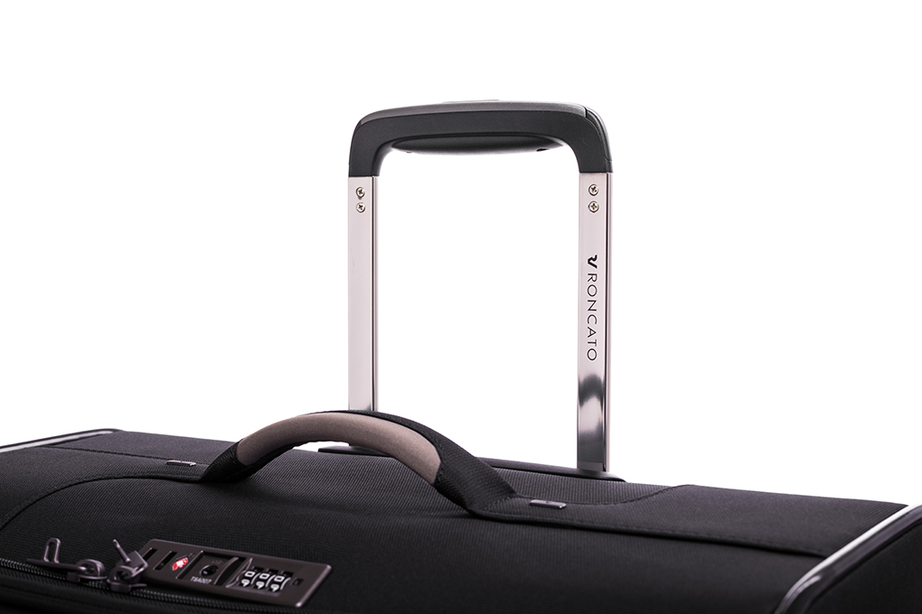 Vali Roncato Sidetrack size M (24 inch) - Nero cần kéo