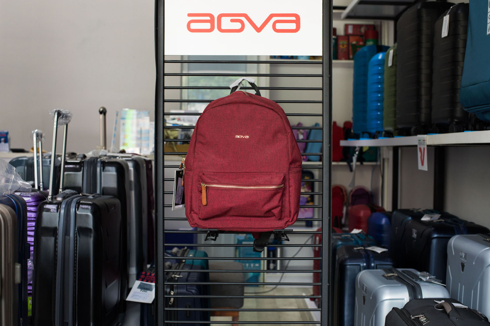 Balo AGVA Stella 13.3”-ĐỎ-LTB351RED hình thực tế 1