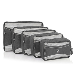 Túi đựng đồ Heys Eco Packing Cube bộ 5 - Xám