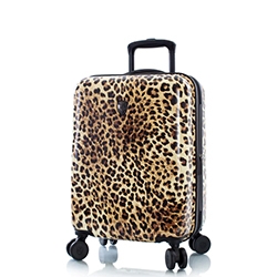 Vali Heys Leopard Fashion Spinner Size S (21 inch) - Brown