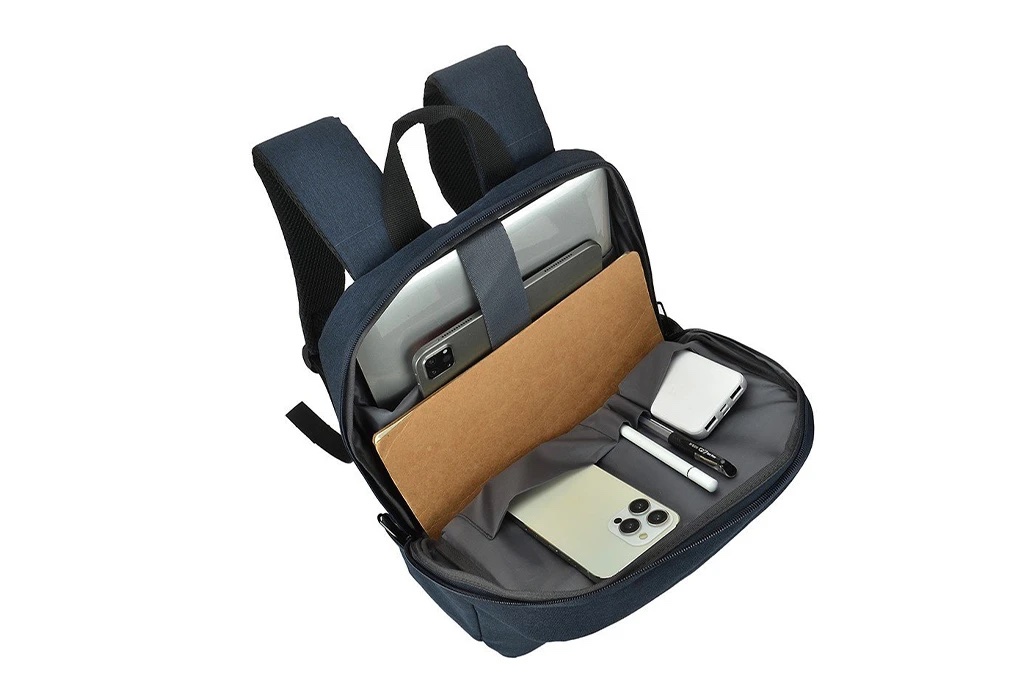 Balo AGVA 14.1 Tahoe Backpack (LTB388) - Xanh Ngăn Chứa Rộng Rãi Tiện Lợi