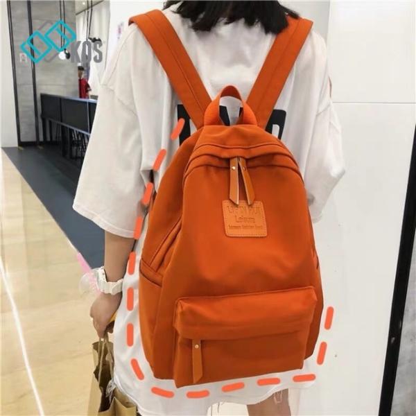 Balo m&agrave;u cam trẻ trung rạng rỡ đầy c&aacute; t&iacute;nh