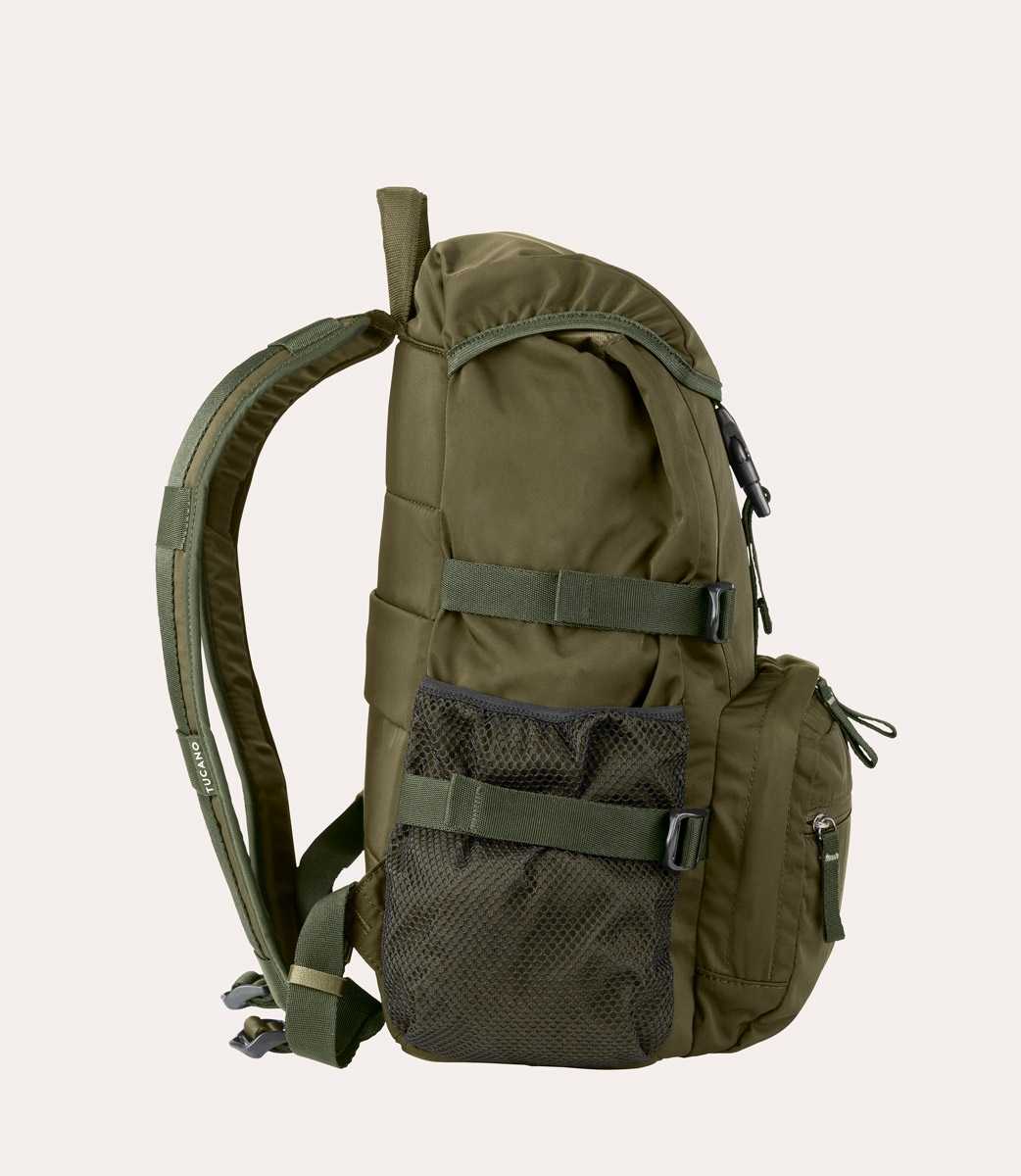 Balo Tucano Desert 13”/14”- Military Green tiện ích