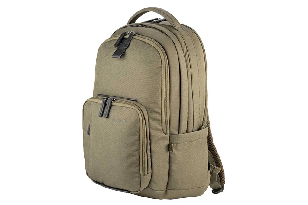 Balo Tucano Flash Zaino 15.6” - Verde Militare Chất Liệu Nylon Tái Chế