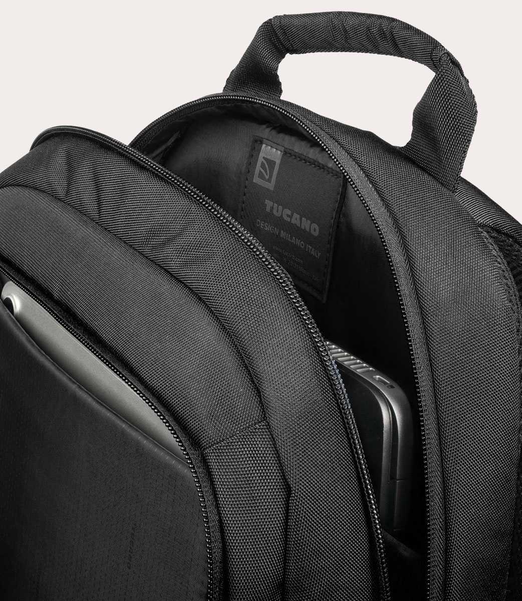 Balo Tucano Lato 14&rdquo;- Black rộng r&atilde;i