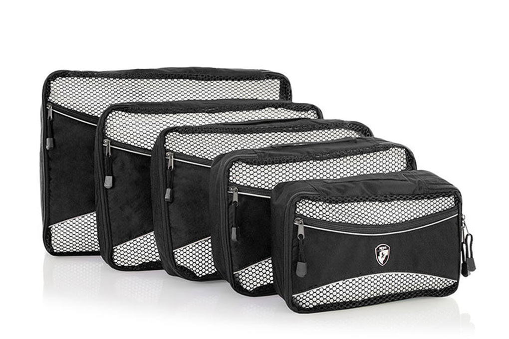Túi đựng đồ Heys Eco Packing Cube bộ 5 - Đen thời trang