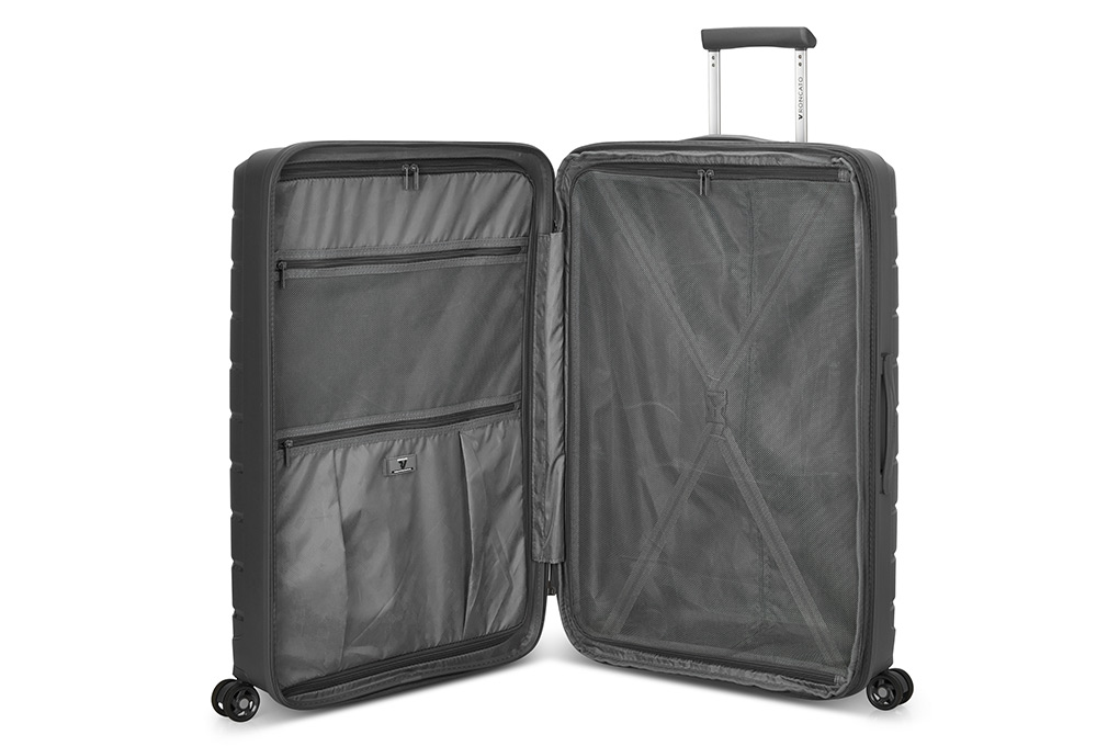 Vali Roncato Butterfly size L (30 inch) - Antracite rộng rãi