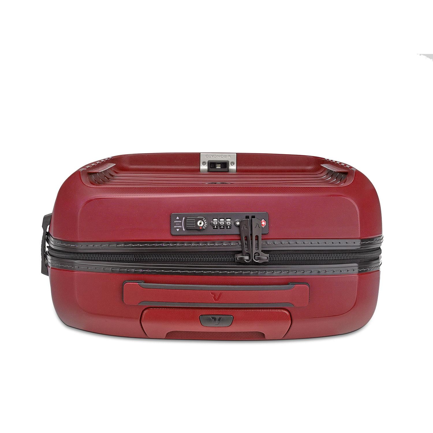 Vali Roncato D-Box size S (20 inch) - Red chống rạch hoàn toàn