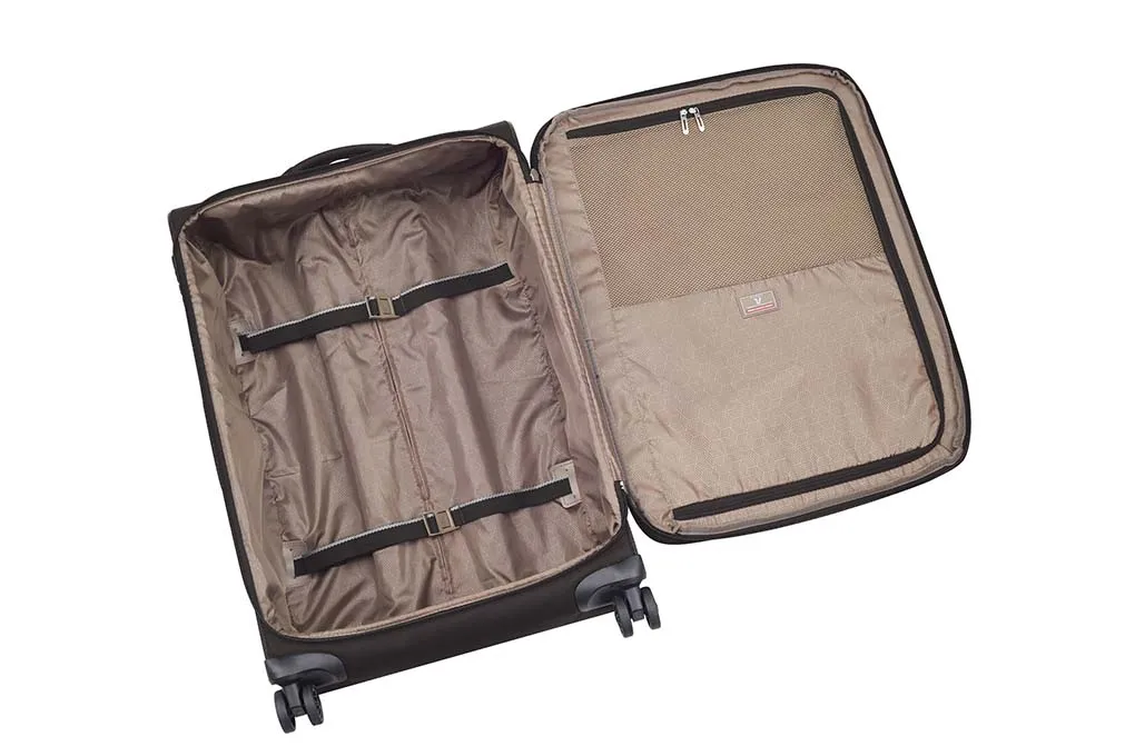 vali Roncato Joy size M (26 inch) - Black nội thất rộng