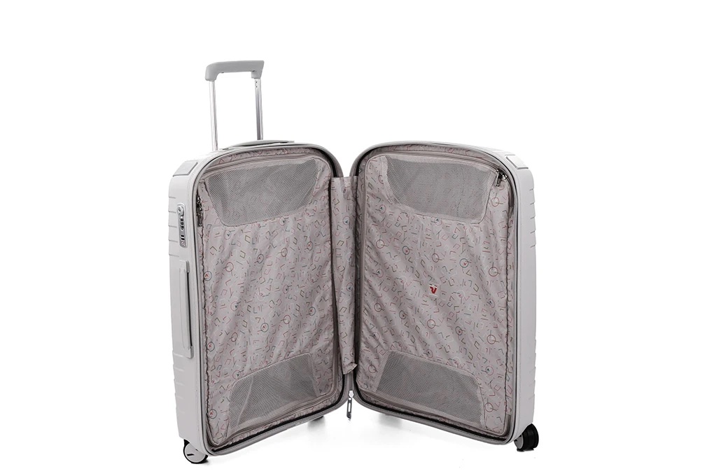 Vali Roncato Ypsilon 2.0 size M (26 inch) - Pearl Nội Thất Rộng Rãi