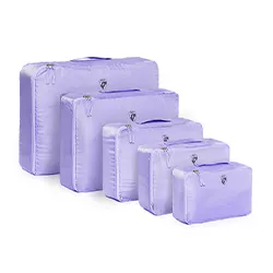 Túi đựng đồ Heys Pastel Packing Cube bộ 5 -Tím Lavender