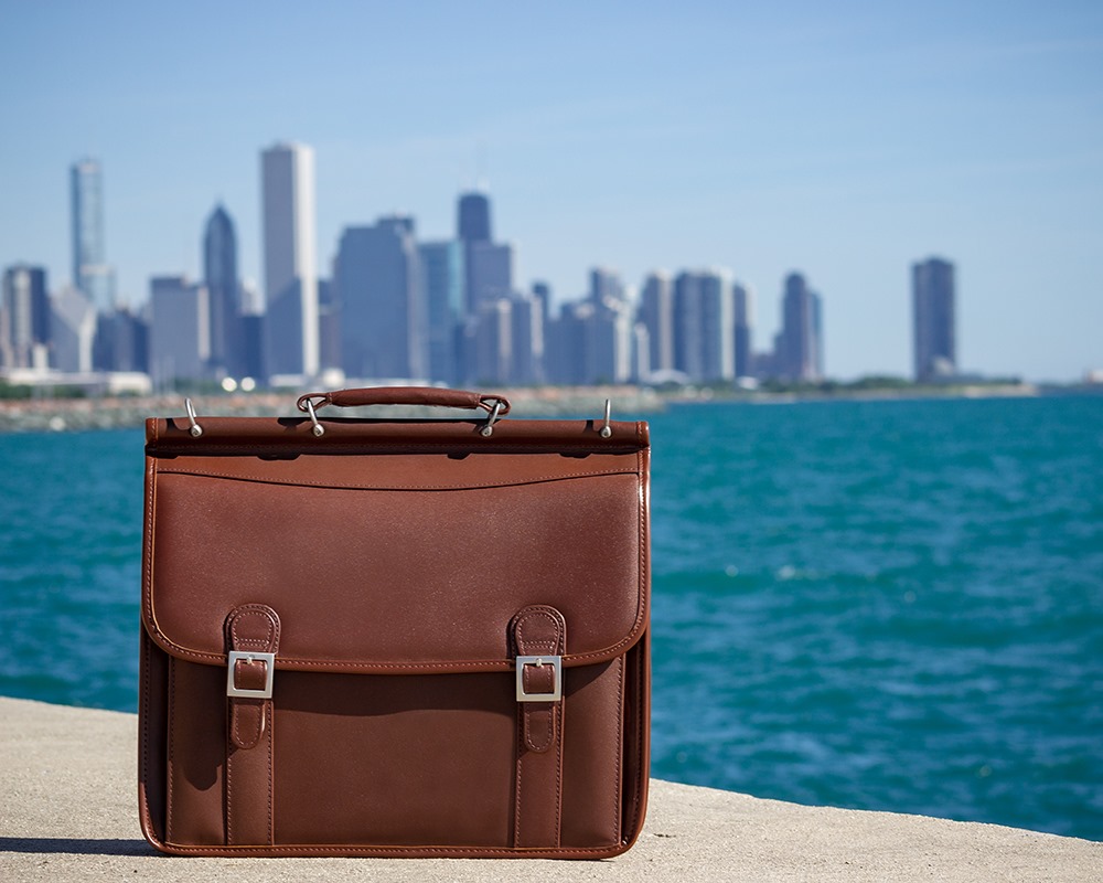 Cặp da đeo chéo dành cho nam và nữ đa năng