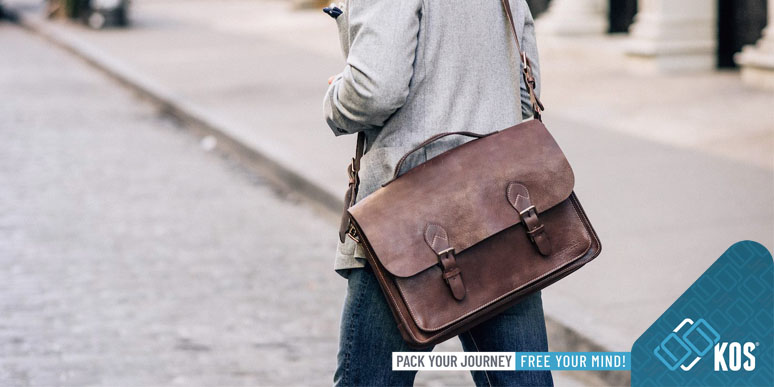 Phối đồ với cặp đeo chéo da nam TPHCM ấn tượng