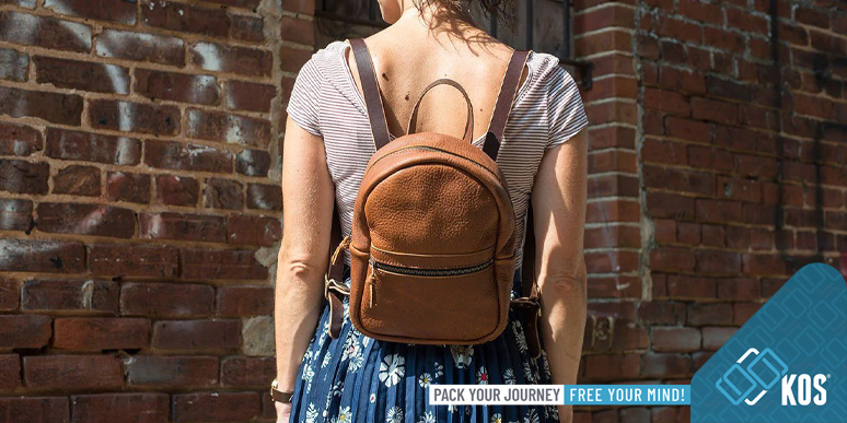 Tìm nơi mua balo da nữ ở Hà Nội phối hợp phong cách và chất lượng