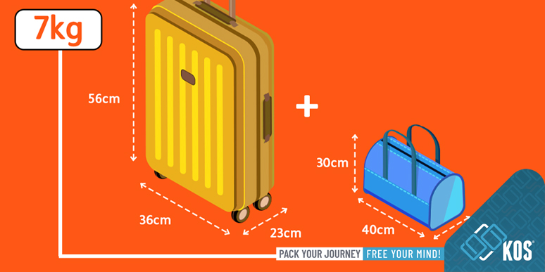 Kích thước vali xách tay chuẩn quốc tế bạn đã biết?