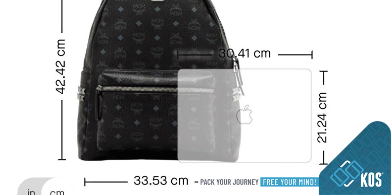 Balo size 32 là balo bao nhiêu cm?