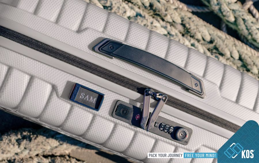 Khám phá cách cài pass cho vali Samsonite kéo nhựa đúng chuẩn TSA